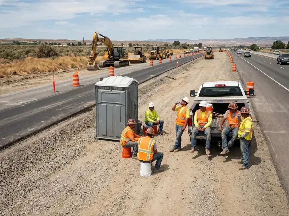 highway-road-construction-crew-007 — frequently asked questions, Porta Potty and Restroom Rentals in Cherry Hills Village, CO